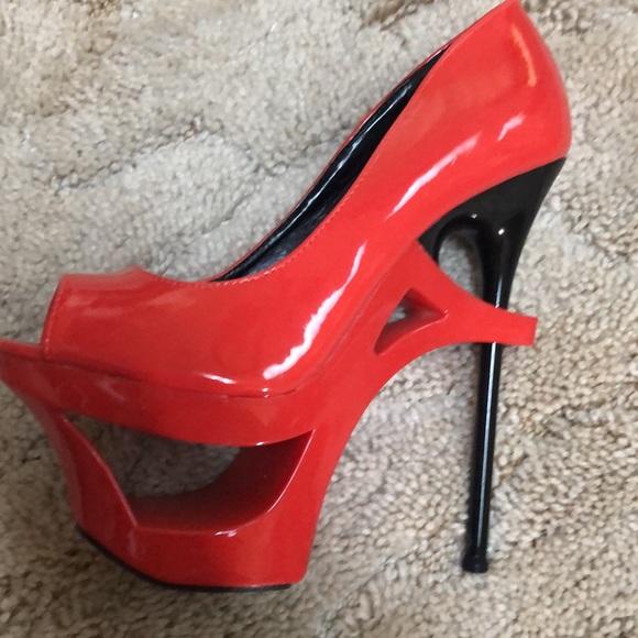 Orange Heels - Picture 9 of 9